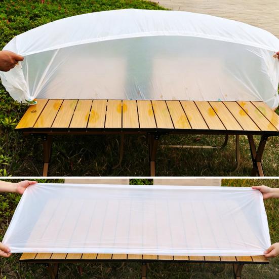 10 Pcs Disposable Tablecloths Plastic Table Cloth Waterproof Oil-Proof Table Covers for Picnic Banquets Outdoor