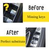 Window Control Switch Button Cover Fit for Mercedes-Benz C Class W205 C200 C300 2015-2021 GLC-Class W253 GLC250 GLC300 2016-2022 Driver Side Glass