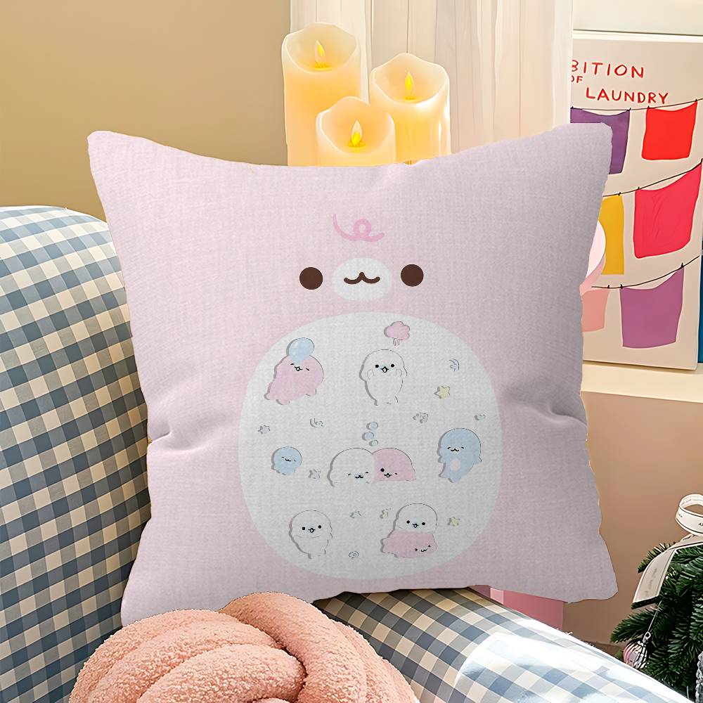 

Kawaii Cartoon Mamegoma CUTE Personalized Pillow Cover Kids Bedroom Wild Party Decor Pillowcase kid Birthday shower Gift 30x30 cm