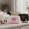 Customized Makeup Bag Quilted Travel Cosmetic Bag Travel Zipper Pouch - Cosmetic Organizer for Women