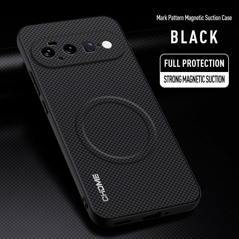 EUCAGR Do Google Pixel 11 Pro XL Luksusowe Etui na Telefon ze Skóry PU z Magnetycznym Uchwytem Do Google Pixel 11Pro XL Odporne na Wstrząsy Tylne Pokrowce