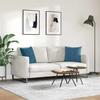 Sofa Cushions 2 Pieces Blue 45 x 45 cm Cord Fabric