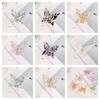 PVC Acetate Butterfly Hair Claw Korean Style Sweet Shark Clip Elegant Retro Hair Crab Clip Female