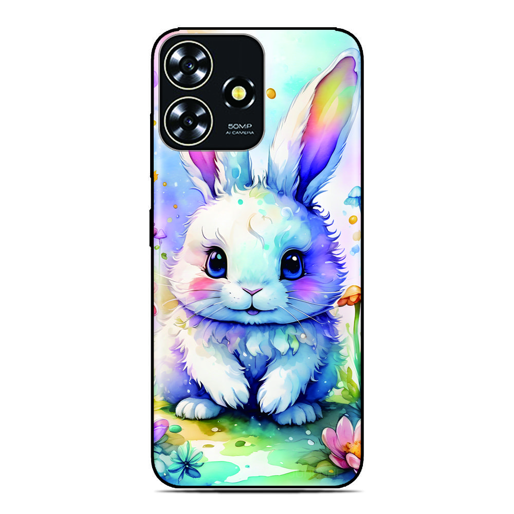 Rabbit Love Phone Case For Xiaomi Poco C85 C85x C40 M7 C71 Redmi 15C A7 A5 4G 11A 13C 12C Note 15 11 12 Pro 5G Back Cover