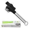 Stainless Steel Single Handle Side Cut Safety Can Opener