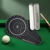 PoolAiming Aim Board Printed Target Layout CueBall Practice Angle Grid Billiards Aiming