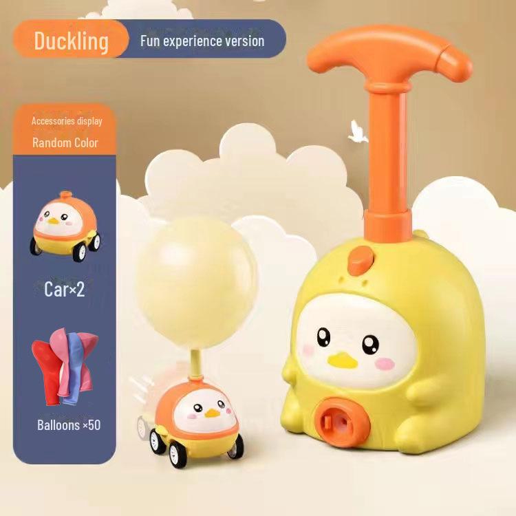 Douyin Piggy Power Air Scooter: Children's Balloon-Powered Animal Toy