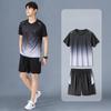 Men's Checkered Short Sleeve and Shorts Set