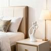 Home Decors Modern Abstract Art Kissings Lover Statue Table Decorations for Dining Room Living Room Office Centerpieces