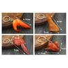 6 Pcs Chicken Wing Keyrings Decorative Keychain Car Key Chain Simulation Food Keychain Hanging Ornaments Bag Pendant