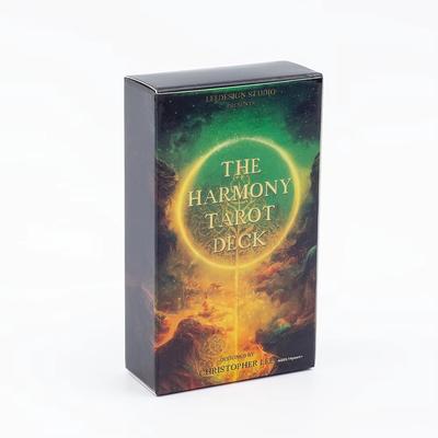 New The Harmony Tarot Deck 78 Uniquely Design Cards Created By Harmonizing The Two Worlds of AI and Human Creativity Board Games