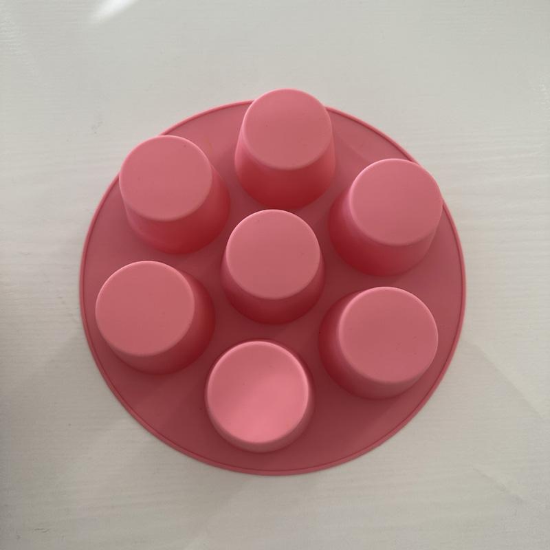

Силиконовая форма для кекса с 7 отверстиями, кухонная утварь для выпечки для домашней вечеринки, форма для яичных кексов, антипригарная форма для выпечки, торт, тарт, хлеб