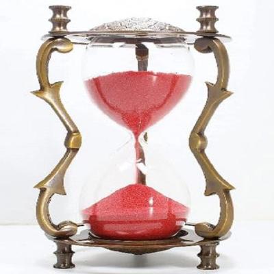 Nautische Sanduhr Messing Sanduhr Uhr braun keltisches Design Sanduhr Sanduhr Geschenk