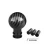 Universal Car Gear Shift Knob Aluminum Alloy Carbon fiber Automatic Shift Head 4 Colors Gear Head