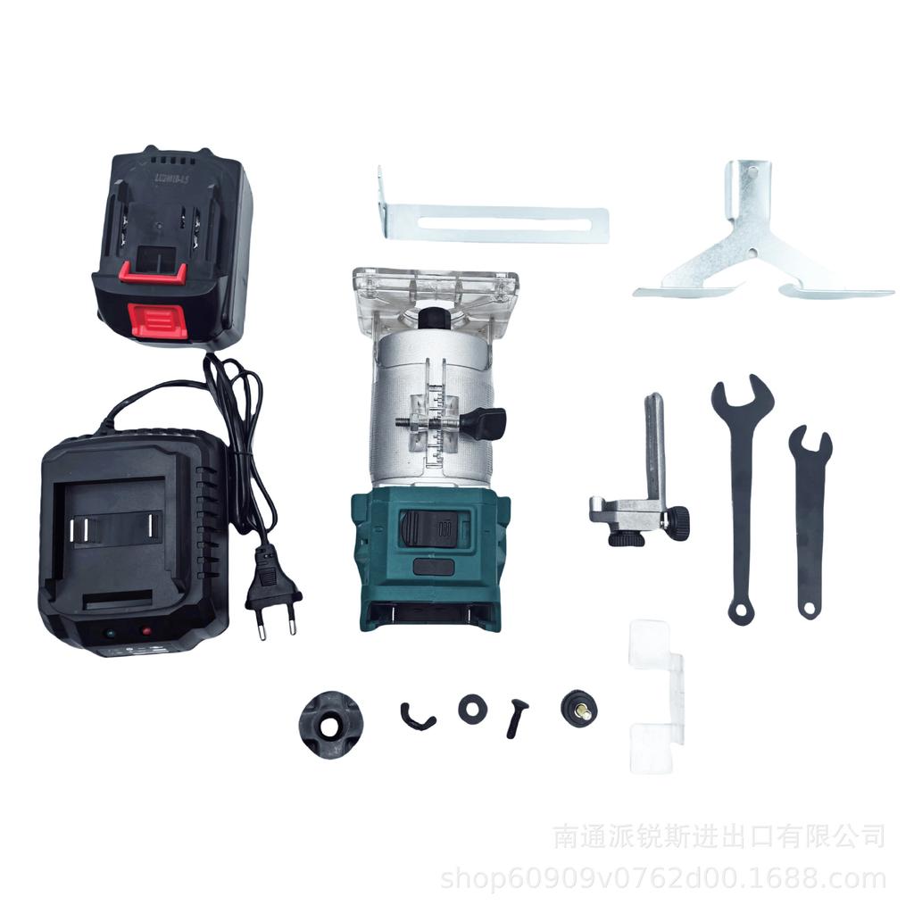 Cordless Electric Woodworking Trimmer & Engraver with Lithium Battery