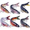 Künstliche Angelköder Mehrteilige Hecht-Wobbler Swimbait Crankbait Angelgeschenke