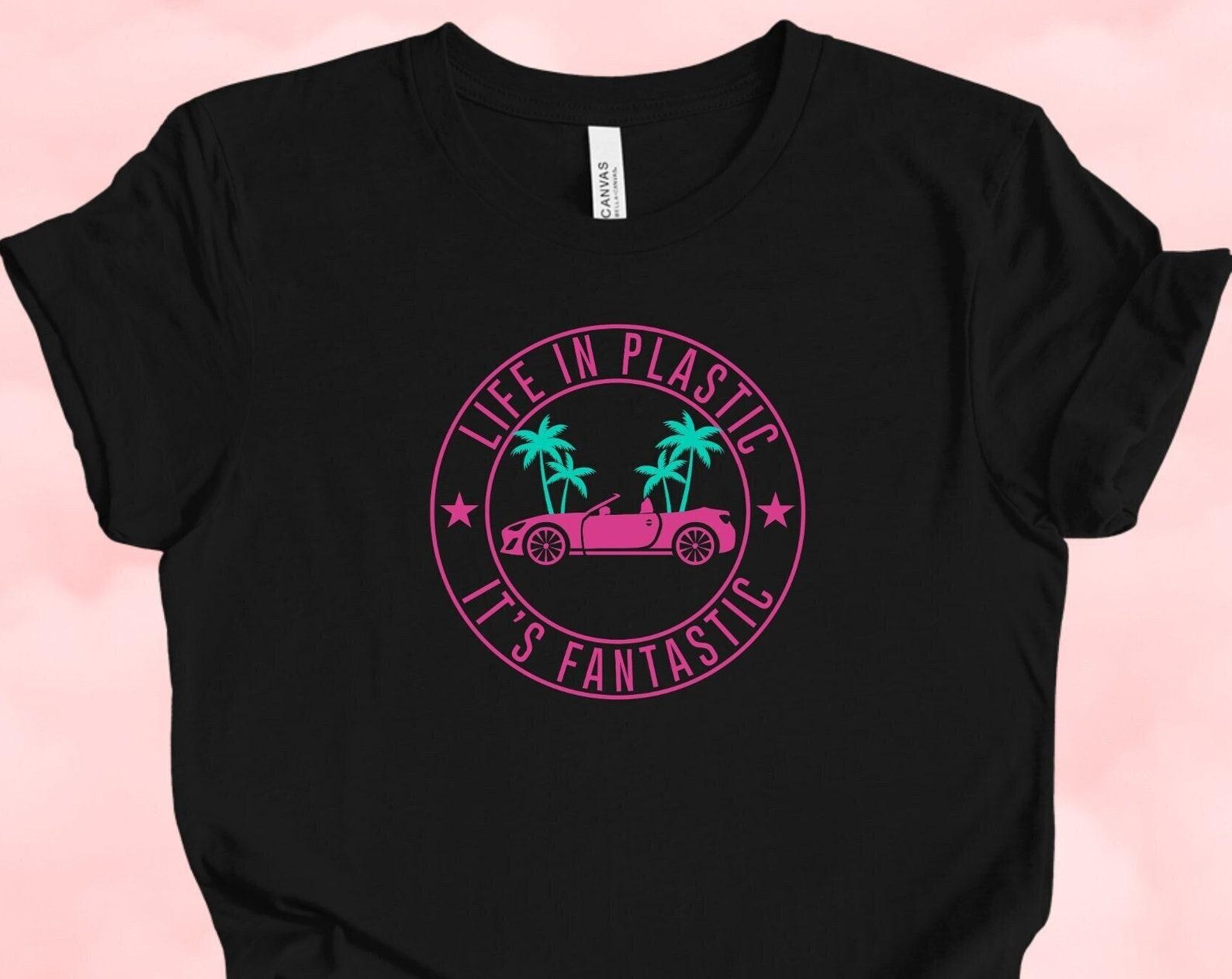Life in Plastic T-Shirt: Barbie Inspired Party Tee 4XL