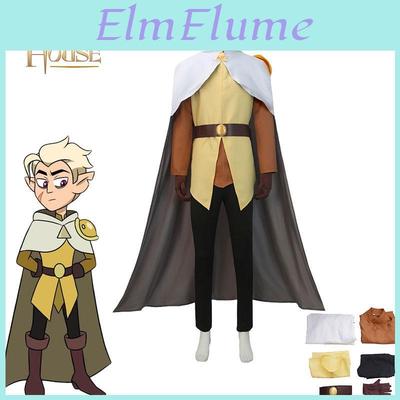 Cos Wholesale The Owl House Hunter Gold Guard Cosplay Costume For Adults And Children C667