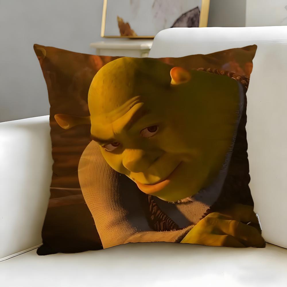 Klasický animovaný film Shrek Povlak na polštář Měkký Snadno omyvatelný Povlak na polštář Univerzální pro pohovku Postel Cestování a Kancelář