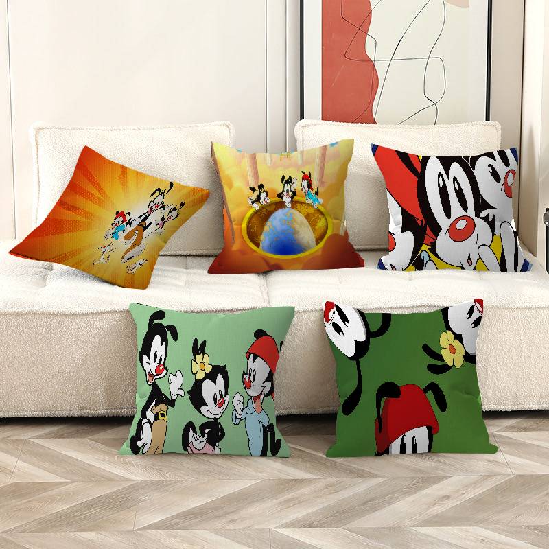 Cartoon A-AnimanIacs 45*45cm Cushion Cover Pillow Cover Decor Pillowcase Home Pillowcase for Couch Pillow