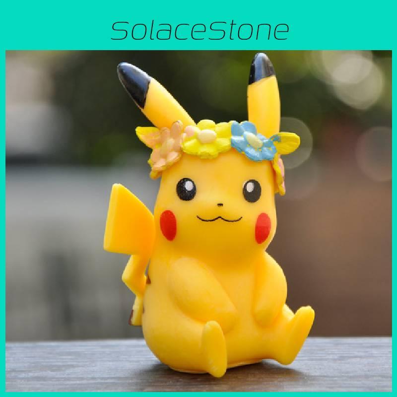 Pikachu Pvc Pokmon Action Figure Model Desktop Decor For Collectors Gift Fans