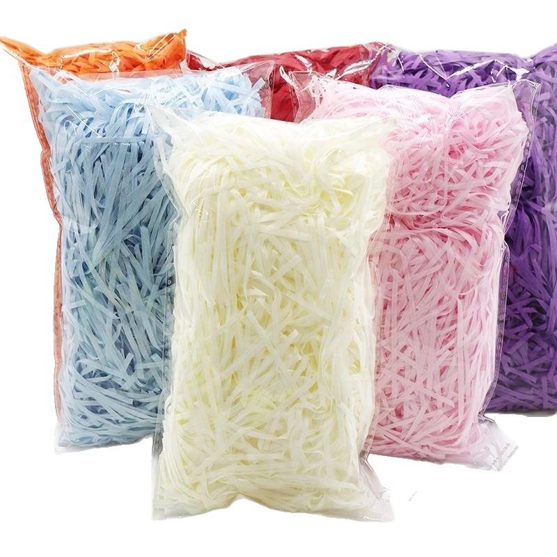 Raffia Paper Shredded Gift Box Filler for Valentine's, Birthdays & Party Favors