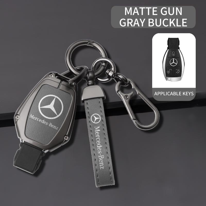 

Car Sticker Car Key Case Cover Shell Fob Accessories For Mercedes Benz W204 W463 W176 W251 W205 A200 A260 A C R G Class GLA CLA