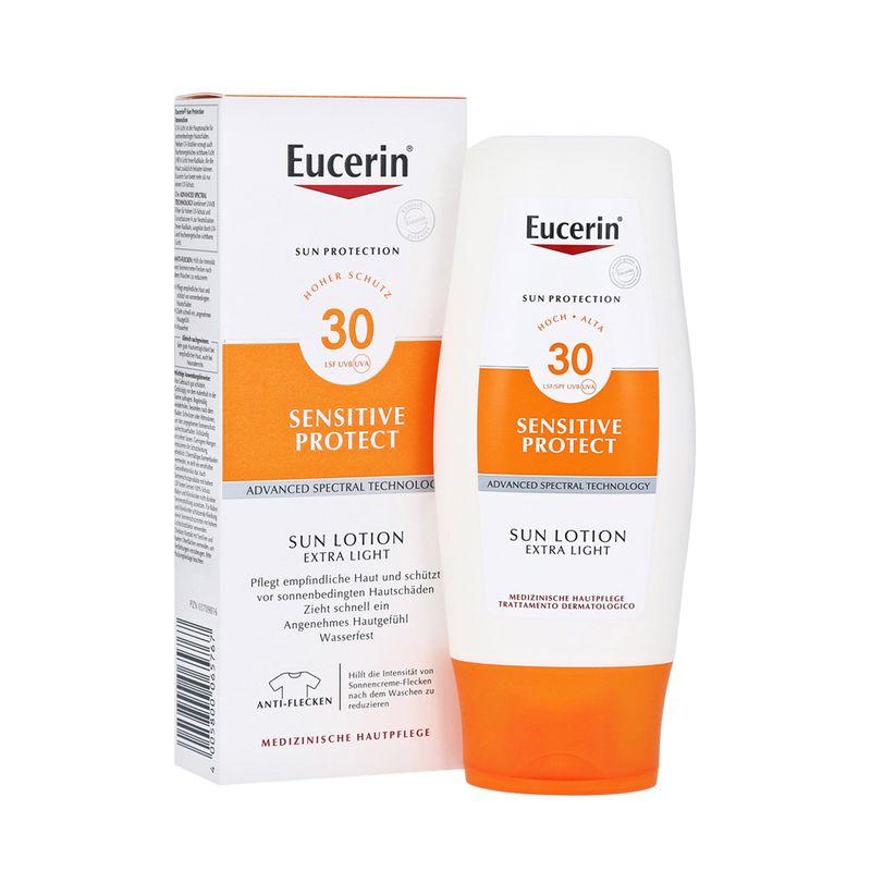 Eucerin LSF30 Extra Light Sun Lotion 150ml (for body)