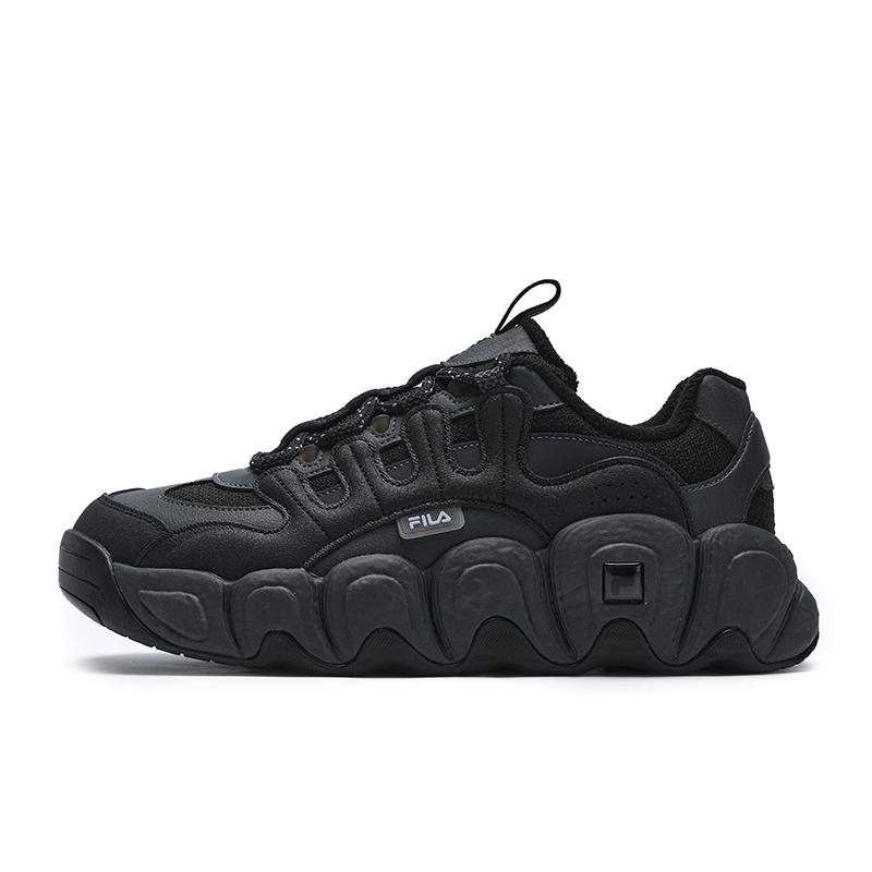 FILA Modern Sneakers Comfortable Versatile Fleece Warm Running Shoes Men Sneakers Black F12M441115FBD