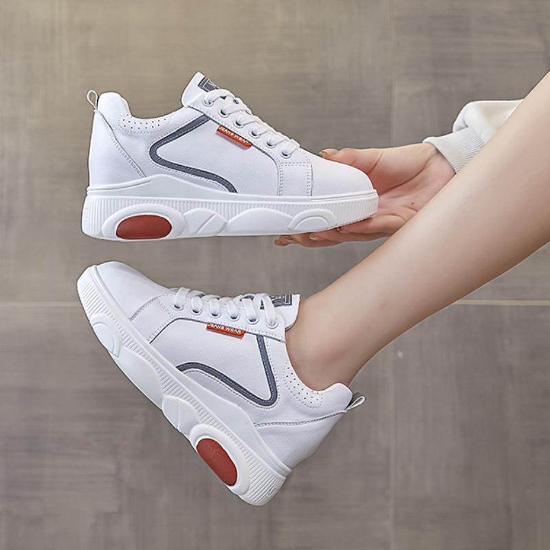 Height Increasing Shoes Women Elevator Shoes for Women  Platforms Designer Woman Vulcanize Shoes Wedge Sneakers Zapatillas