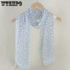 Women's Floral Scarf Long Scarf Versatile Shawl Gauze Scarf Travel Matching