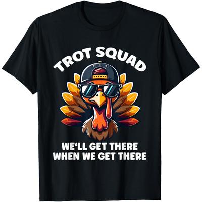 Thanksgiving Truthahn Lauffest Ausrüstung Kostüm Truthahn-Trab T-Shirt