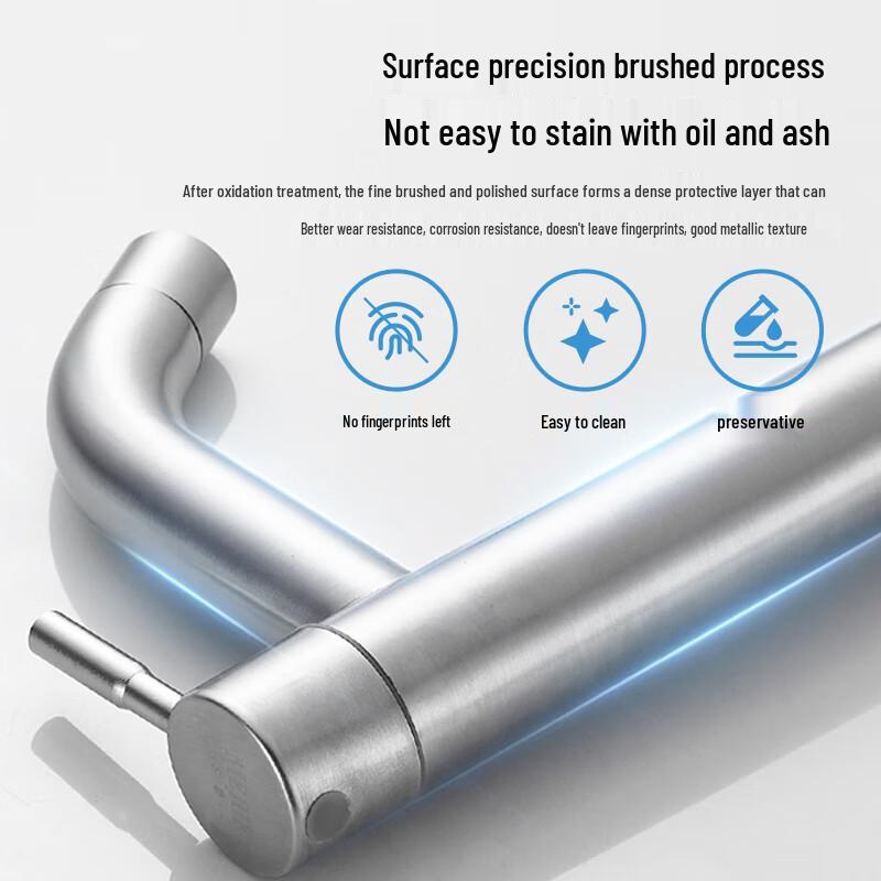 MEJUE Stainless Steel Single Cold Tall Basin Faucet