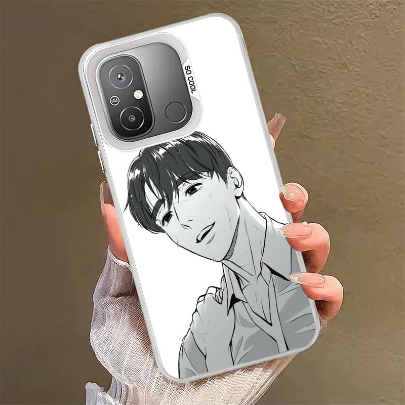 B-J A-Alex Anime Soft Phone Case for Xiaomi Redmi 15C 15 14C 13C 12C Poco X5 X6 X7 Pro X3 F8 F7 Ultra M8 13 12 Cover Back Shell