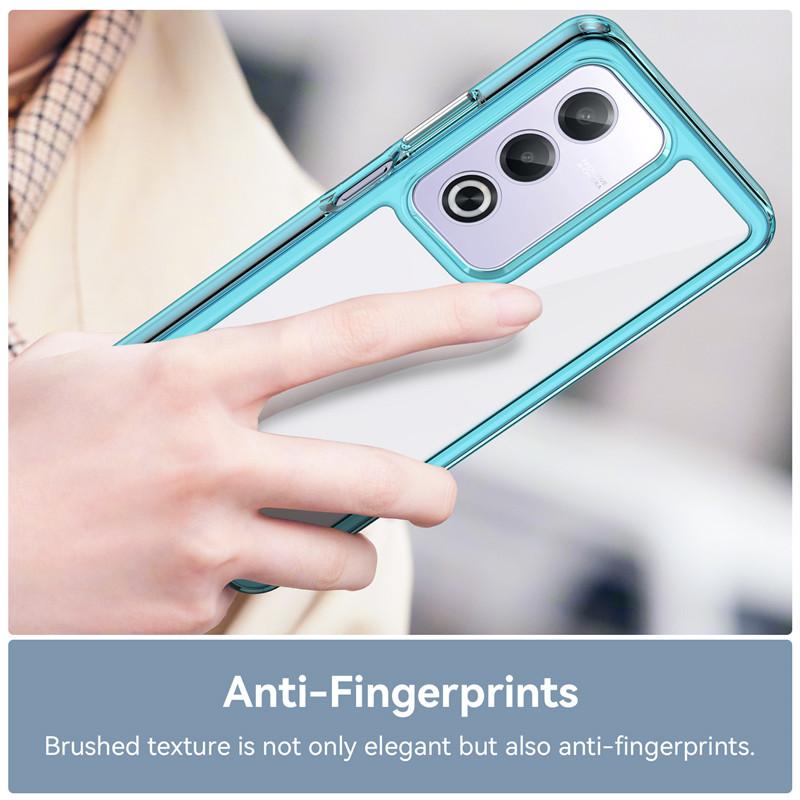 For OPPO A80 Case OPPO A80 A3 Pro Cover TPU Border Acrylic Backplane Bumper Shield Protective Phone Cases OPPO A3 Pro A80 Funda