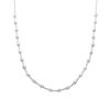 Collier Luxenter En Perles Blanches Rhodiées - Tartys