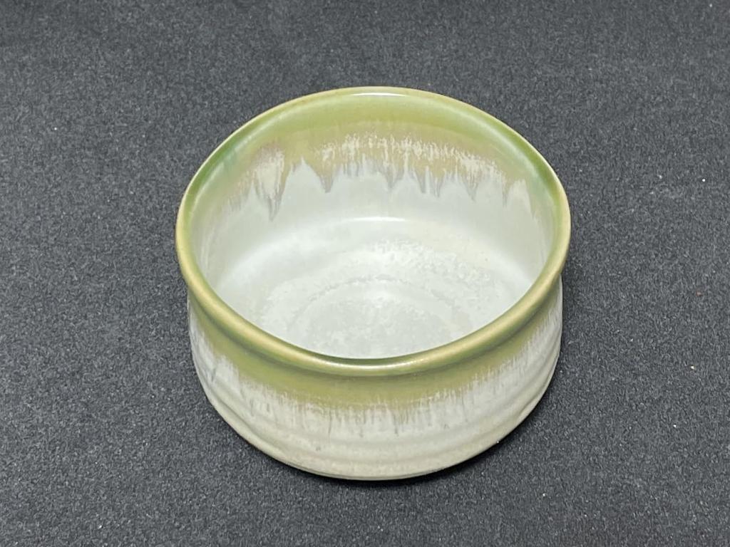 Matcha x Straw Ash Mino Made in Japan Ale-net Bowl, 10.7 H6.3cm, Glaze, Ware,