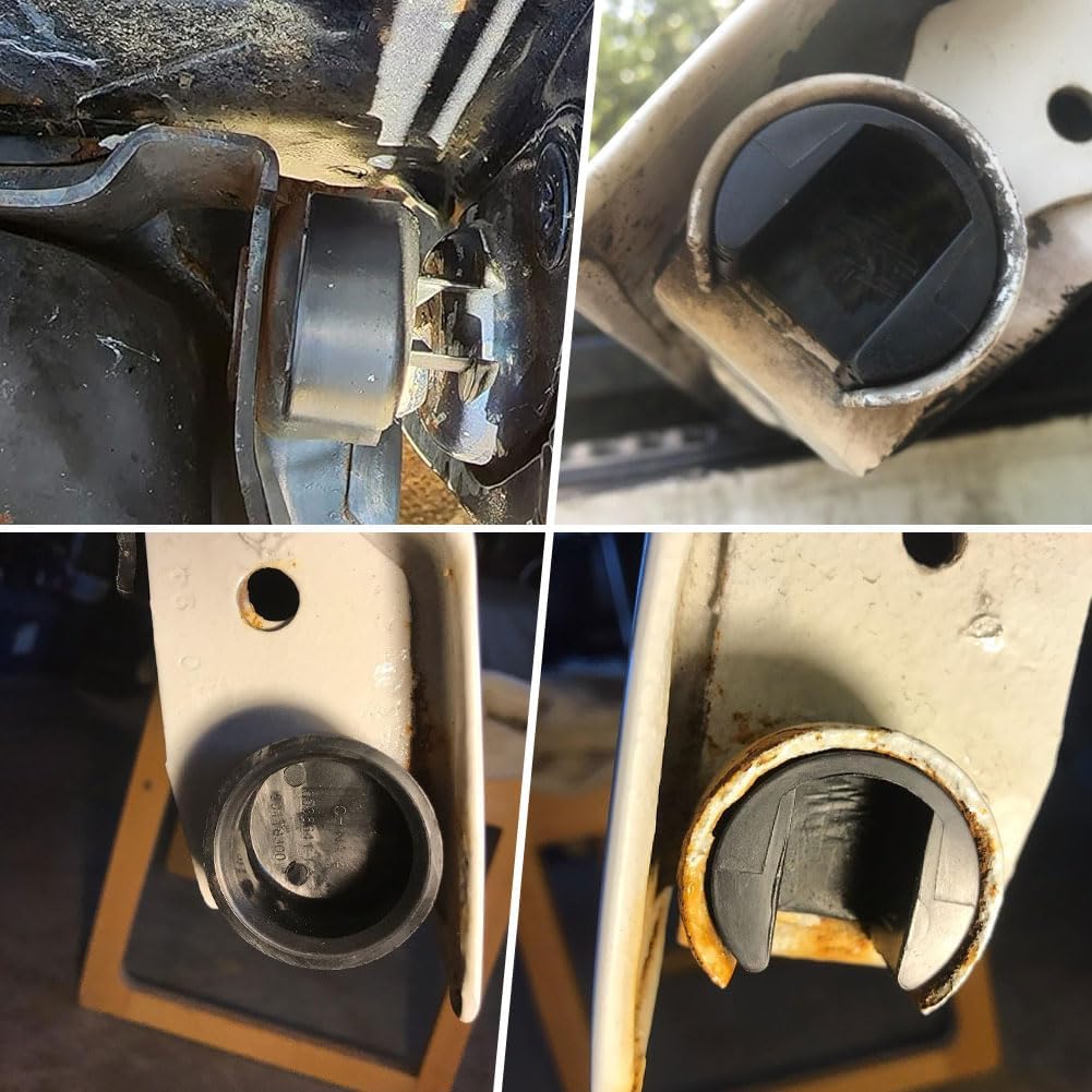 Lirun Tailgate Hinge Pivot Bushing Insert Kits for Dodge Ram 1500 2500 2003-2008, 55276077AB 55276076AD