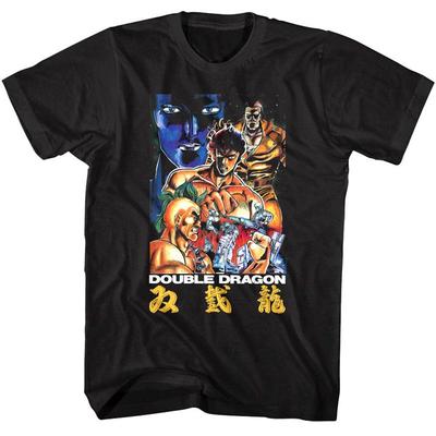 Pánské tričko Double Dragon Arcade Flyer