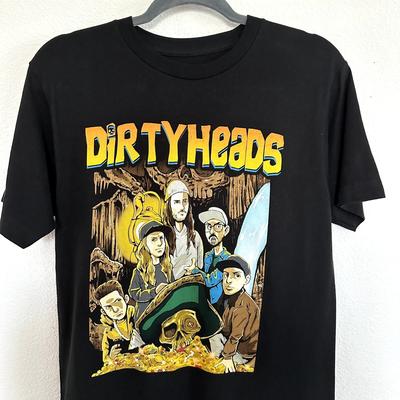 Vintage Dirty Heads Concert Summer 2024 Black S To 5XL Shirt VK210