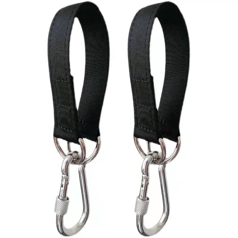 Outdoor Baumschaukelgurte 200 kg Heavy Duty Hakenring Aufhängungsgurt Verbindungsband für Hängematte Boxsack Schaukel Reckstange