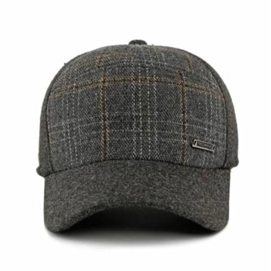 Lovechic Cap Mens Large Size 58-62cm Ear Flaps 2WAY Cold Weather Lined Thick Autumn Winter Adjustable