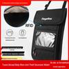 Tianxiu RFID Passport & ID Neck Pouch - Waterproof Nylon Holder