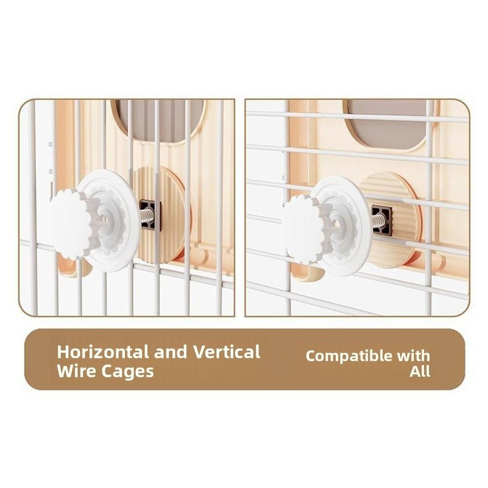 Anti-slip Bird Mirror with Perch Wear-resisting Bird Mirror for Cage Bird Cage Toys Indoor