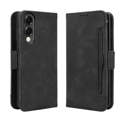 For Samsung Galaxy S25 Edge Flip Leather Skin Luxury Wallet Multi-card Slot Book Cover For Samsung Galaxy S25 Edge Phone Bags