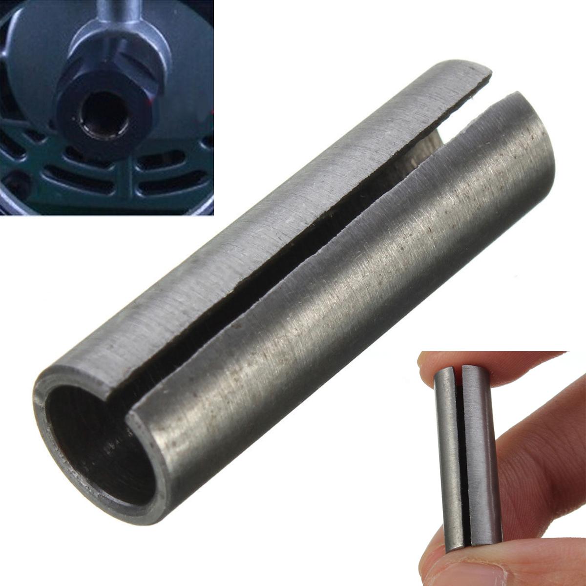 

2pcs New Power Collet Chuck Adapter for Tools Bits CNC Router Parts 8mm to 1/4