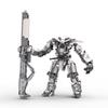 Small Particle MOC MK17 Guardian Robot Large Assembled Building Block Educational Toy Set