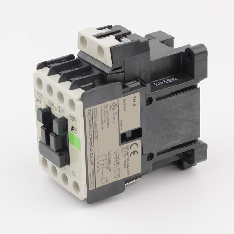Fuji Elevator AC Contactor SH-4/G, AC110V/DC24V/220V