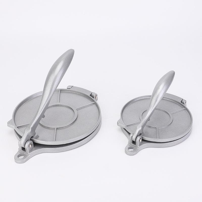Küche Aluminiumlegierung Handbetrieben Mexikanische Tortilla-Presse Teigpresse Manuell Mais-Teigformmaschine Pfannkuchenpresse YUZI