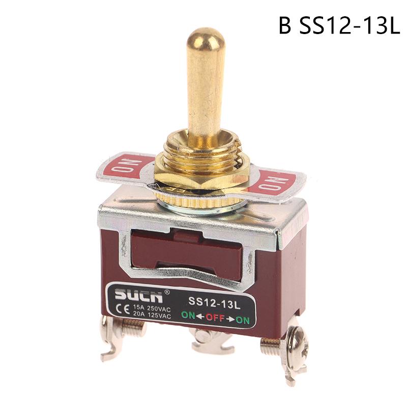 

Тумблер Зварювання Прямий Вивід Коромисловий Важіль Ss12-21L Ss12-13L Ss12-23Fl Ss12-22L 3/4/6 Контактний 3/2 Позиційний Силовий Тумблер SS12-13L